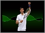 tenis, sport, Novak Djokovic, rakieta tenisowa